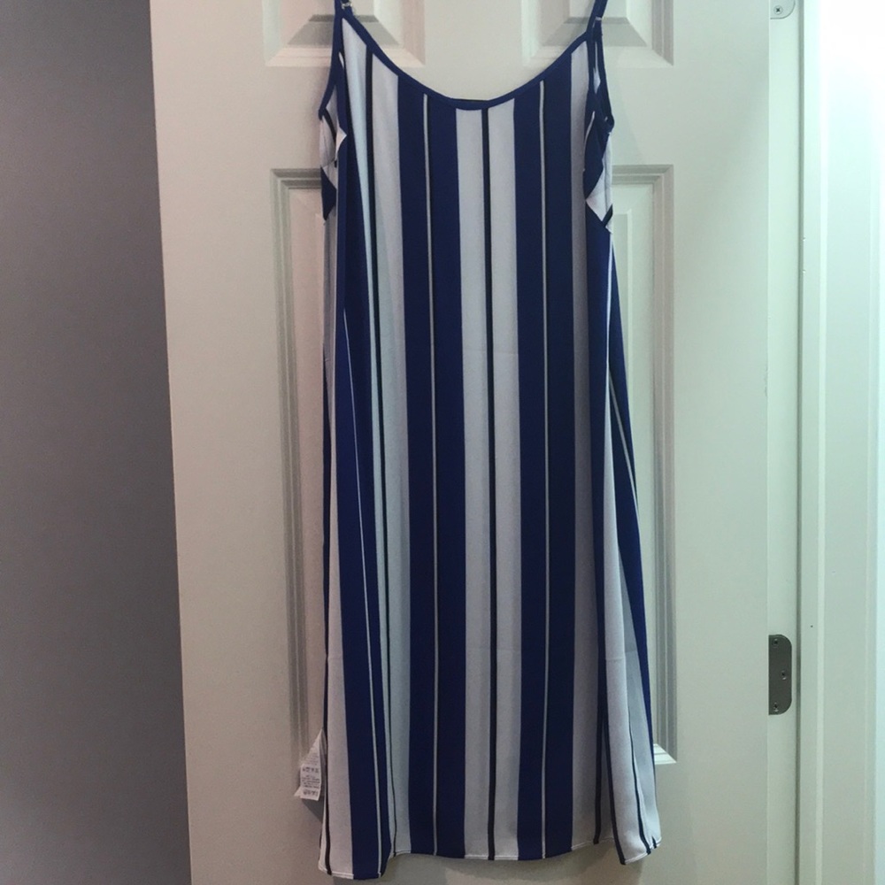 Striped J. Crew Midi dress
